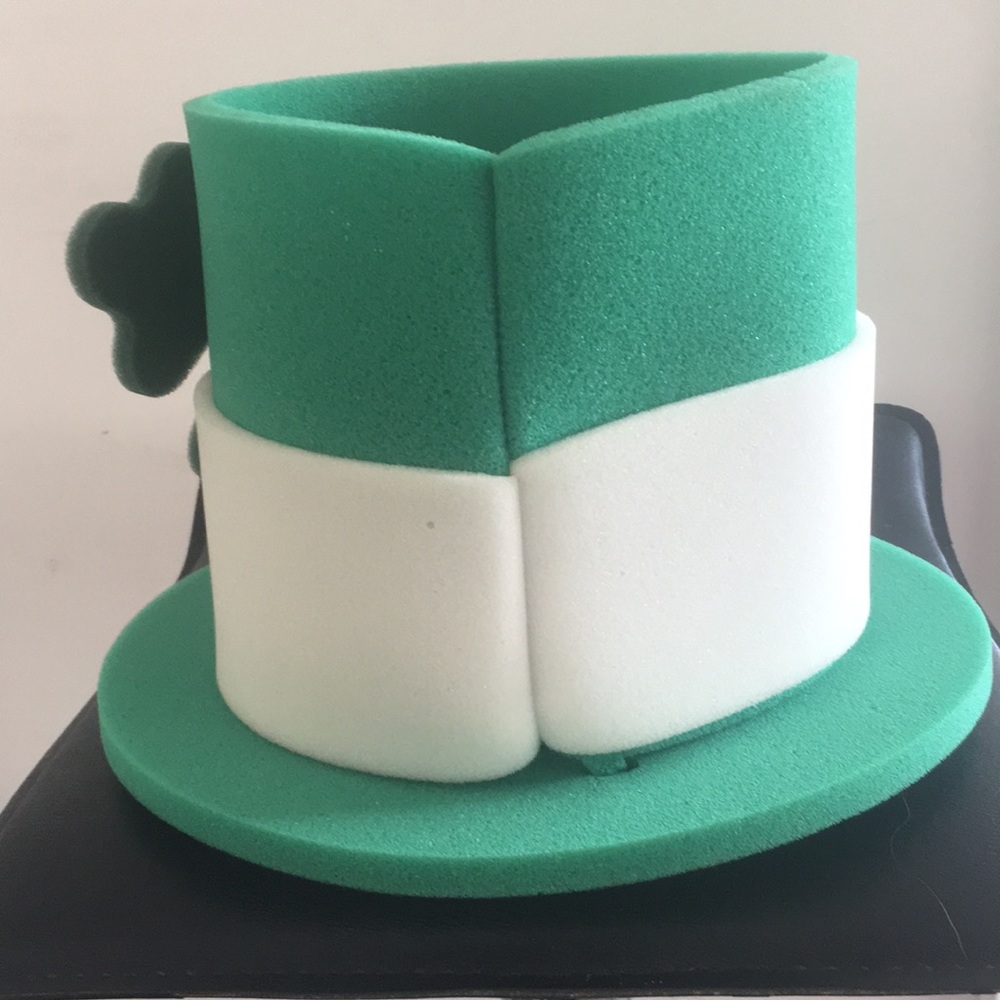NWOT: St. Patrick’s Day Carlsberg Shamrock Hat NEW - Picture 5 of 7